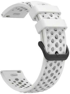 Curea de silicon Amazfit 22 mm (pro Active Max), White