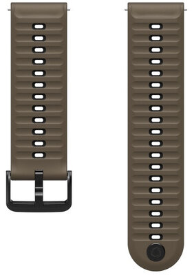 Curea de silicon Coros (pro Nomad), culoarea maro, Quick Release