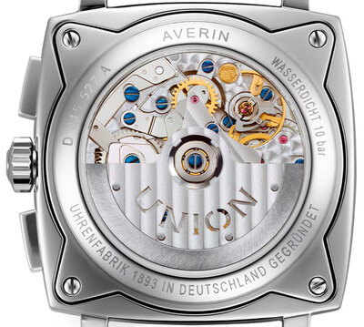 Union Glashütte Averin Chronograph D015.527.17.011.09 Sachsen Classic 2026 Limited Edition 350pcs (+ curea de rezervă)