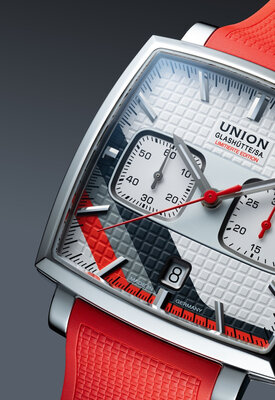 Union Glashütte Averin Chronograph D015.527.17.011.09 Sachsen Classic 2026 Limited Edition 350pcs (+ curea de rezervă)