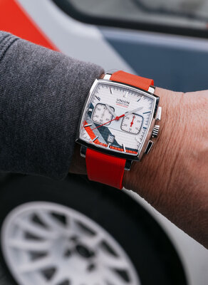 Union Glashütte Averin Chronograph D015.527.17.011.09 Sachsen Classic 2026 Limited Edition 350pcs (+ curea de rezervă)