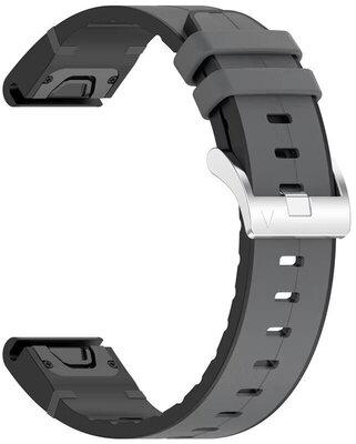 Curea din piele Ricardo Cogne 26mm, Gray, QuickFit