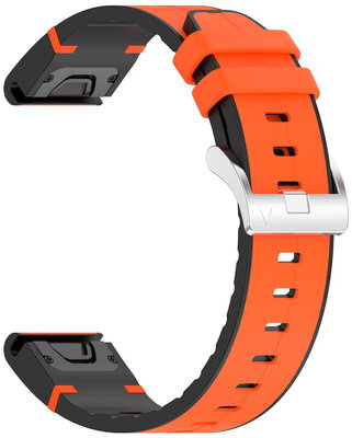 curea din piele Ricardo Cogne 26mm, Orange, QuickFit