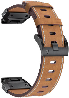 Curea din piele Ricardo Sappada 22mm, Brown, QuickFit