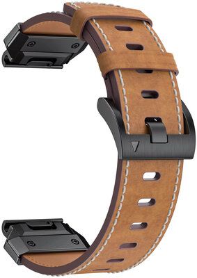 Curea din piele Ricardo Sappada 26mm, Brown, QuickFit