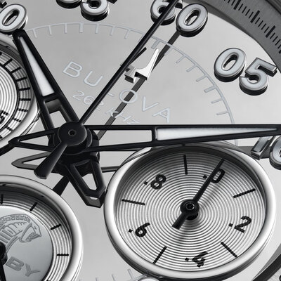Bulova Archive Series "Shelby" Racer Chronograph Quartz 96K118 Limited Edition 9999pcs (+ curea de rezervă)