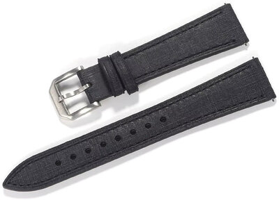 Curea din piele Ricardo Adria premium 20mm, Black, Quick Release