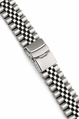 Brățară din oțel Ricardo Jesolo premium 22mm (pro Seiko 5 Sports SRPD series), Silver