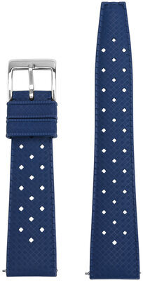 Curea din cauciuc Ricardo Terni premium 20mm, Blue, Quick Release