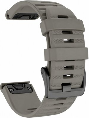 Curea de silicon Ricardo Livigno 20mm, Gray, QuickFit
