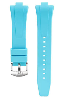 Curea de silicon Ricardo Tropea premium 9mm (pro Citizen), Blue