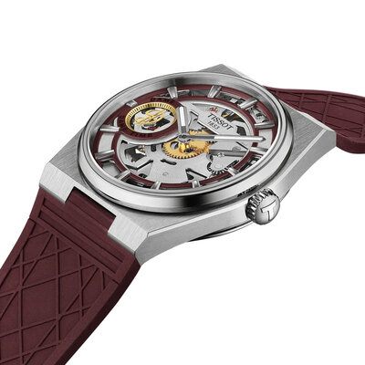 Tissot PRX Skeleton Automatic T137.405.17.371.00 Damian Lillard Limited Edition 1999pcs (+ curele de rezervă)