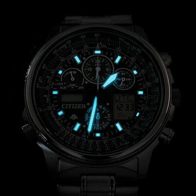 Citizen Promaster Sky Pilot Global Eco-Drive Radiocontrolled JY8020-52E