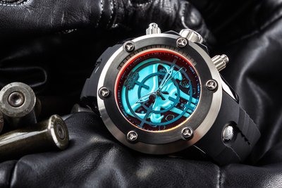 Invicta Marvel Quartz 52mm 28422 Punisher Limited Edition 3000pcs