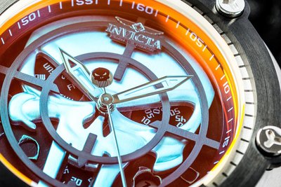 Invicta Marvel Quartz 52mm 28422 Punisher Limited Edition 3000pcs