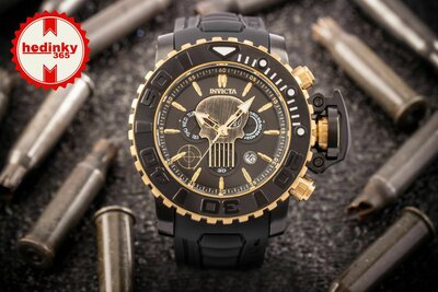 Invicta Marvel Quartz 26787 Punisher Limited Edition 3000buc