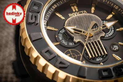 Invicta Marvel Quartz 26787 Punisher Limited Edition 3000buc