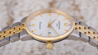 Certina DS Caimano Lady Quartz Precidrive Titanium C035.210.55.037.02