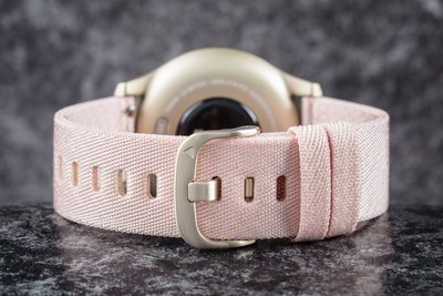 Garmin Vivomove 3 Style, Light Gold / Pink Nylon Band