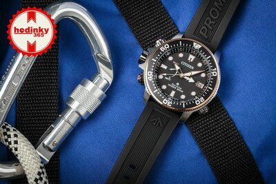 Citizen Promaster Marine Aqualand Diver's Eco-Drive BN2037-11E Promaster 30th Anniversary Limited Edition 6000buc (+ curea de rezervă)