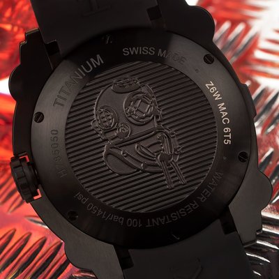 Hamilton Khaki Navy BeLOWZERO Titanium Automatic 1000M H78505332 Tenet Limited Edition 888buc