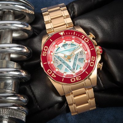 Invicta Marvel Men Quartz 33313 Ironman Limited Edition 4000buc