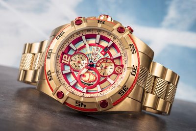 Invicta Marvel Men Quartz Chronograph 26799 Ironman Limited Edition 4000buc