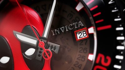 Invicta Marvel Automatic Skeleton 27153 Deadpool Limited Edition