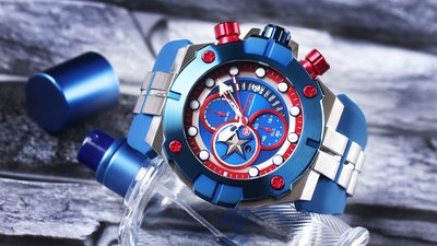 Invicta Marvel Quartz Chronograph 30313 Captain America Limited Edition 3000buc