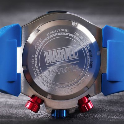 Invicta Marvel Quartz Chronograph 30313 Captain America Limited Edition 3000buc