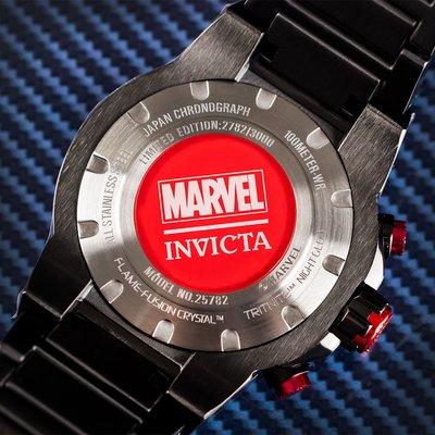 Invicta Marvel Quartz 52mm Chronograph 25782 Spiderman Limited Edition 3000pcs