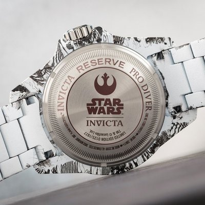 Invicta Star Wars Quartz GMT 33309 Rebel Alliance Limited Edition 1977buc