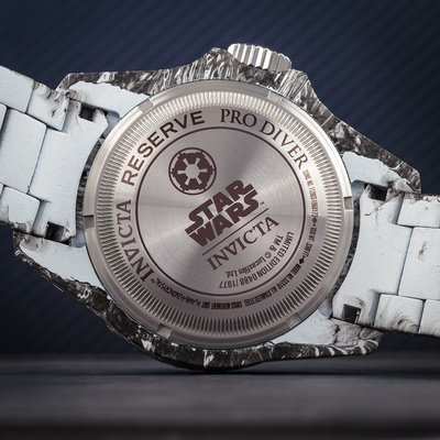 Invicta Star Wars Quartz 52mm GMT 33310 Galactic Empire Limited Edition 1977pcs