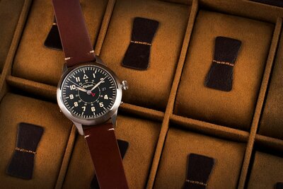 Alpina Startimer Pilot Heritage Automatic AL-525BBG4SH6 Limited Edition 1883buc