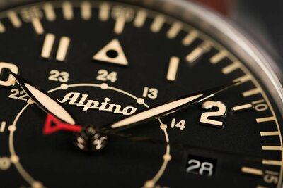 Alpina Startimer Pilot Heritage Automatic AL-525BBG4SH6 Limited Edition 1883buc