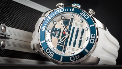 Invicta Star Wars Quartz 50mm Chronograph 35084 R2-D2 Limited Edition 1977pcs