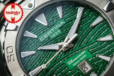 Certina DS Action Lady Quartz Precidrive COSC Chronometer C032.251.11.091.09