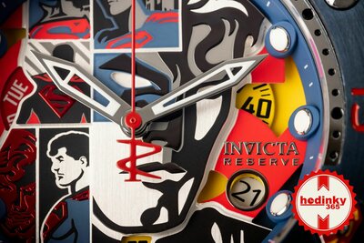 Invicta DC Comics Quartz 53mm 33230 Superman Limited Edition 4000pcs