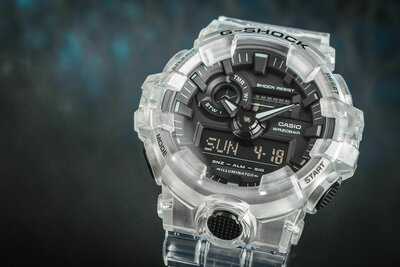 Casio G-Shock Original GA-700SKE-7AER Skeleton Series