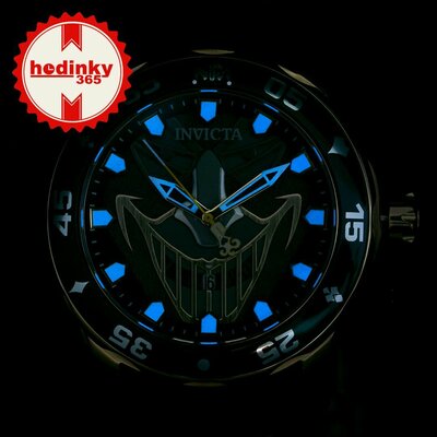 Invicta DC Comics Quartz 48mm 35609 Joker Limited Edition 4000pcs