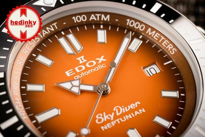 Edox SkyDiver Neptunian Automatic 80120-3nca-odn