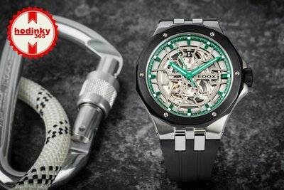 Edox Delfin Mecano Automatic 85303-3NN-VB