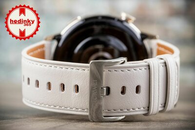 Huawei Watch GT 3 42 mm Elegant Light Gold/White Leather Strap