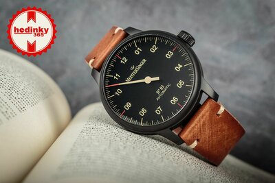 MeisterSinger N03 Automatic AM902BL_SVSL03 Black Line Special Edition