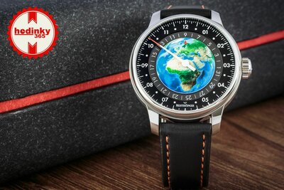 MeisterSinger Automatic ED-EARTH Planet Earth Limited Edition 500buc