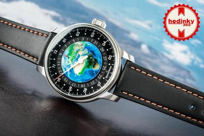 MeisterSinger Automatic ED-EARTH Planet Earth Limited Edition 500buc