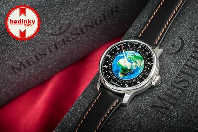 MeisterSinger Automatic ED-EARTH Planet Earth Limited Edition 500buc
