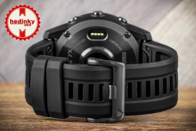 Garmin Fenix 7X Sapphire Solar Grey DLC Titanium / Black Band