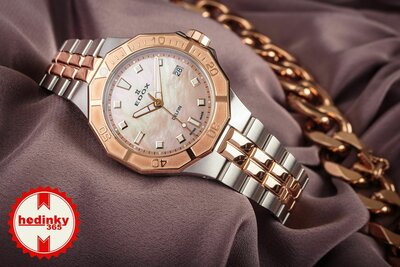 Edox Sport Delfin Diver Date Lady 53020-357rm-ror