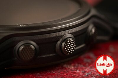 Garmin Tactix 7 Pro Solar Sapphire Ballistics Edition curea din nylon neagră (+ curea de rezervă)